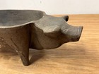 Vintage Cast Iron Pig Grill  no Grates Included  15 5  Long