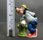 Bullyland Disney Vtg Goof Troop Guffy On Fire Hydrant 2 5  Pvc Figure Figurine
