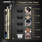 Cordless Beard Trimmer Hair Clippers Hair Cutting Barber Shaving Machine For Men