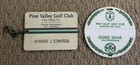  Two Pine Valley Golf Club Bag Tags Scarce