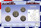 Littleton World Coin Set Iceland Unc 1 5 100 Kronur 2007 10 Konur 2008 50 K 2005