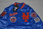 Pro Standard Mlb New York Mets Retro Classic Big Boys Rib Satin Jacket