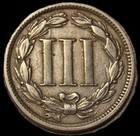 1881 3 Cent Nickel - Choice Xf - Free Shipping  jam228