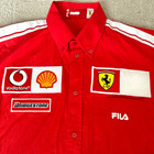 Fila Scuderia Ferrari F1 Team Issue 2004 Season Shirt Schumacher Era Size Xl