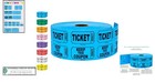 Double Roll Of 1000 Consecutively Numbered Raffle Tickets - Perfect For Events