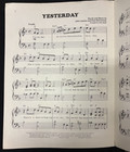 John Lennon - Yesterday - Vintage 1965 Easy Piano Solo Sheet Music Songbook