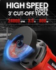 Shall 3  High-speed Cut Off Tool 3 5 Amp 24000rpm Metal Cutter Tool