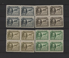 S43880 Venezuela Mnh 1945 Antonio Jos   De Sucre 13v Y t 251 53  Am Block Of 4