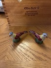 Vintage Pair Of Pheasant Bird Salt   Pepper Shakers Miniature