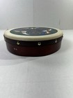 Celtic Triskele Bodhran Irish Frame Drum 16    Goat Skin Head Wood Shell