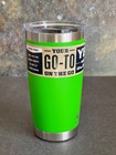 Canopy Green Yeti   20 Ounce Rambler   - Authentic Retired Color - Mag Lid Tumbler