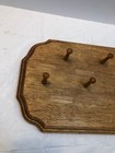 Key Rack Solid Wood Handmade Wall Mount Primitive Rustic Home Decor - 11 Pegs
