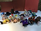 Meanies Plush Lot Of 17 Meanie Beanies Series 1 Series 2 Infamous Meanies