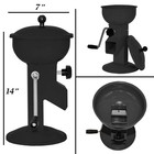 Hand Crank Walnut Cracker - Compact And Adjustable Nutcracker For Nuts - Easy   
