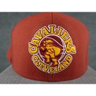 Adidas Cleveland Cavaliers Snapback Hat Mens Osfa Red Gray Excellent Nba Cap