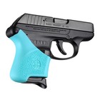 Hogue 18104 Handall Hybrid Grip Sleeve For Ruger Lcp  380  aqua 