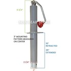 A-frame Top Wind Jack 5000 Lb Capacity Rv Camper Trailer Landing Gear Hand Crank