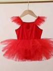Girls Ballet Leotard Dress Kids Dance Tutu Skirt Ballerina Sleeveless Costumes