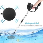 Lcd Metal Detector Kit Deep Sensitive Gold Digger Hunter Search Waterproof Coil