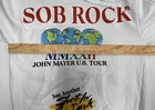 John Mayer Sob Rock 2022 Tour Just Another Shot In The Dark White Hoodie - Small