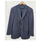 Peter Millar Suit Mens 40r Blue Wool Two Button Jacket Pants 34x29 Read