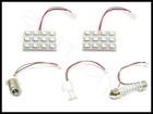2x 5000k White Map Dome Trunk Interior Lights 12 Led Panels For Honda Acura A1