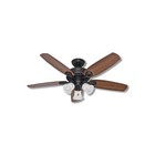 Hunter Builder 42 In New Bronze Led Indoor Ceiling Fan 52107