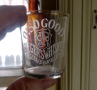 Rieger s Whiskey O  So Good Kansas City Etched Pre Pro 1900 Advert  Shot Glass
