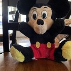 Vintage Mickey Mouse Plush Stuffed Animal Walt Disney Productions Toy Plush 12   