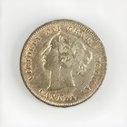 1885 5 Cents Canada F15 
