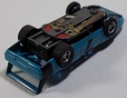 Aurora Afx Standard  7 Dodge Charger Daytona Blue Black 1753 Ho Slot Car Ea023