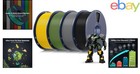 4kg Multicolor Pla 3d Printer Filament Bundle  1 75mm Diameter  Vacuum Packed