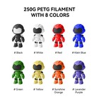 Sunlu Petg 3d Printer Filament 250g 8 1 75  0 02mm 1kg High Toughness Multicolor