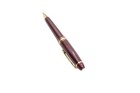 Montblanc Meisterst  ck Burgundy Red Midsize Ballpoint Pen