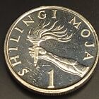 1992 Tanzania One Shilingi World Coin - Km  22 - Torch - Bu - 23 5mm Africa