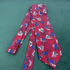 Vintage Mens Necktie Lot Of 5 Retro Abstract Paisley Geometric Ties