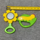Vintage Fisher Price Baby Einstein Baby Rattle Toy Teether 1970s