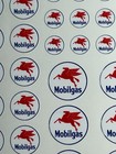Ho Scale Mobil Pegasus Gas Oil Signs 2mil Vinyl Die-cut Peel N Stick Stickers