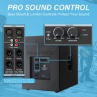 Proreck Pr18 18   3000w P m p o Active Powered Dj Subwoofer  one Sub 