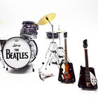 Miniature Beatles Instrument Set Accurate Reproduction Of Guitars   Ludwig Drums