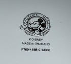 Ec Set Of  4  Disney Parks Mickey Mouse Salad Plates Black white 8 1 8    Embossed