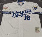 Vintage Bo Jackson  16 Royals Throwback White Sewn Stitched Jersey 