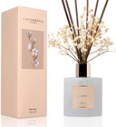Reed Diffuser Set  Clean Linen 6 7 Fl Oz Scented Diffuser With Sticks