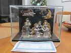 Pewter Figures   By Michael Ricker  8 Piece Of Angel Bear Musicians Choir 