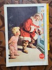 Vintage Santa Coca-cola Christmas Advertisments 1959 - 1962