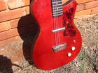 1956 Danelectro U1 Custom Color-1457 Neck