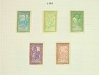 Bolivia Sc 325-9 c119-23 Lh Issue Of 1948 - Catholic Aducation