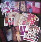 Gothic Romance Diy Kit Junk Journal Paper Scrapbook Ephemera Smash Book 20 Page 