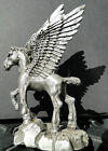 Pegasus Horse Sculpture Statue Art Mythical Figure Pewter Figurine Winged Greek