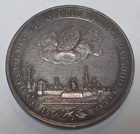 1785 Ad Ar Silver Medal T  Van Berckel Municipality Attendancy Token 6 53 G 27mm
